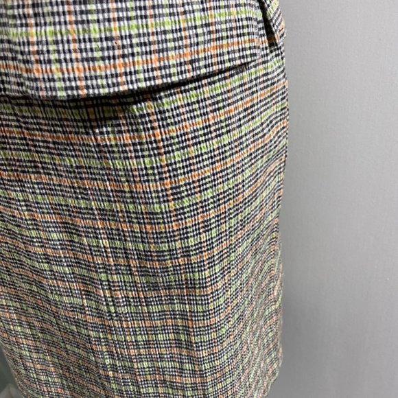 Rabbit Rabbit Rabbit 90s Plaid Mini Dress Sz 10P - Picture 6 of 12